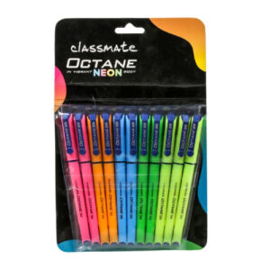 classmate octane neon pack of 10