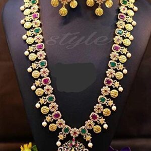 gold long neclace