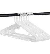 PLASTIC CLOTHES HANGER PACK OF 08 NO