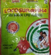 Suraksha ISI Mark LPG Heavy Duty Long Life Tubing Gas Pipe for Use in The Cylinders (Green, Length-1.5 m)