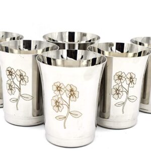 steel drinking glass