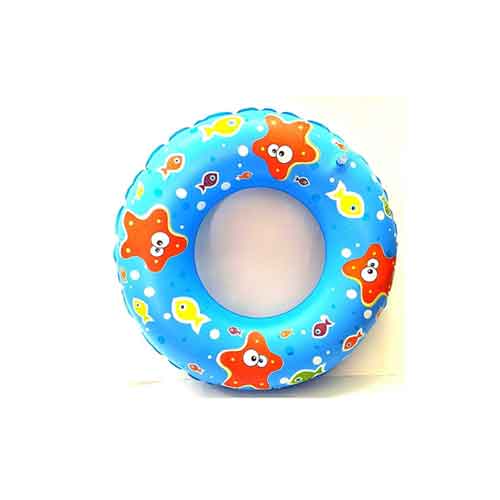 WensLTD Swim Ring Floating Tube Ring Beach Raft Swimming Pool Toy Inflatable Kids Adults Color Random 