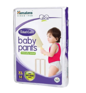 Himalaya Total Care Baby Pants Diapers, Extra Large, 54 Count
