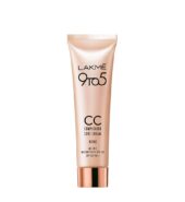 Lakme 9 To 5 Complexion Care Face CC Cream, Beige, SPF 30, Conceals Dark Spots & Blemishes, 9 g