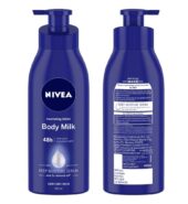NIVEA Body Lotion for Very Dry Skin, Nourishing Body Milk with 2x Almond Oil, For Men & Women, 400 ml