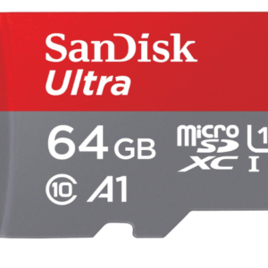 SanDisk Ultra 64GB microSDXC UHS-I, 140MB/s R, Memory Card, 10 Y Warranty, for Smartphones