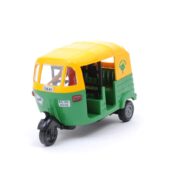 Centy Toys Plastic Pull Back Auto Rickshaw, Number Of Pieces: 1, Multicolour