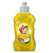 Vim Dishwash Liquid Gel Lemon, With Lemon Fragrance, Leaves No Residue, Grease Cleaner For All Utensils, 250 ml Bottle