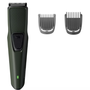Philips Corded Electric BT1230/15 Skin-friendly Beard trimmer for Men, Dura Power Technology, Cordless Rechargeable with USB Charging, Charging indicator, Travel lock