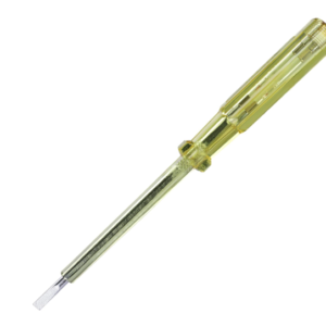 STANLEY 66-120-S 178mm/7.5'' Spark Detecting 2-in-1 Screwdriver, 5mm, 100-500V AC, Durable Clip, Insulating Plastic Handle & Sheathed Chrome Vanadium Steel Blade for Safety and Long Life