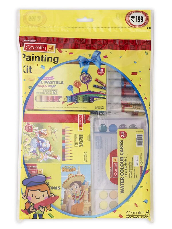 Camlin Painting Kit 199 Combo - Multicolor