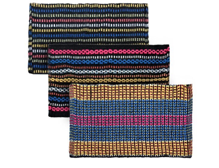 Story@Home Door Mat Set of 3, Anti-Skid Cotton Blend Kitchen Rugs, 60 x 40 cm, Multi Color Mix N Match Design, Best Kitchen Accessories Items for Home & Bathroom, Perfect Door mats for Home Combo