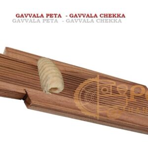 Wooden Kitchen Tool or Mould for Adhirasam |Ariselu Oil Filter, Garijelu|Kajjikayalu and Gavvalu Sweet Maker Board |Gavvalu Chekka. (Gavvalu Chekka)