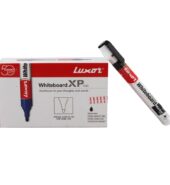 Luxor Whiteboard XP 1223 Marker Pen – Black, Pack of 10
