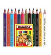 Nataraj Half Size Colour Pencils – 12 Shades