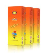 Cycle Pure Three in One Agarbatti with 3 Signature Fragrances for Health, Wealth and Happiness, Ideal for Puja/Prayer/Worship – Pack of 3