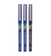 Pilot V7 Liquid Ink Roller Ball Pen (2 Blue + 1 Black)