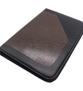 PU Leather Multipurpose 24 File Sleeve A4 Professional Files and Folders to Store Certificate, Legal Size Documents for Home, Office, School (Brown)