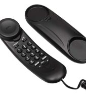 Beetel B26 Corded Landline Phone, Ringer Volume Control, Wall/Desk Mountable, Ringer On/Off Switch, Clear Call Quality, Compact Design, Tone