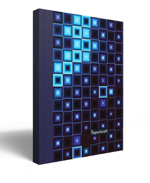 Paperkraft Expression| Hard Cover Notebook | 14.8 cm x 21.0 cm | Single Line | 224 Pages| Multicolor