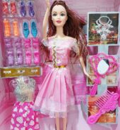 SUPER TOY Beautiful Long Hair Single Doll for Kids Girls – Accessories Included