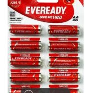 Eveready 1015 R6 AA Battery: 10 Units