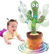 oys Dancing Cactus Talking Toy, Cactus Plush Toy, Wriggle & Singing Recording Repeat What You Say Funny Education Toys for Babies Children Playing, Home Decorate