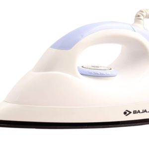 Bajaj DX4 NEO Dry Iron (White/Lavender) 1000 Watt, 1000 watts, Stainless Steel