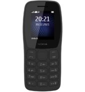 Nokia 105 Classic | Single SIM Keypad Phone with Built-in UPI Payments, Long-Lasting Battery, Wireless FM Radio, Without Charger | Charcoal