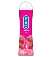 Durex Lube Cherry Flavoured Lubricant Gel for Men & Women – 50ml | Water based lube | Compatible with condoms & toys|Long lasting Pleasure