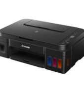 Canon PIXMA MegaTank G2012 All in One (Print, Scan, Copy) Inktank Colour Printer with 2 Additional Black Ink Bottles (Per Black Bottle Yield 6000 Prints and Colour 7000 Prints) for Home/Office