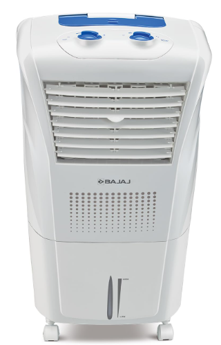 Bajaj Frio New Personal Air Cooler 23 Litre|DuraMarine Pump| 3-Yr Warranty| Anti-Bacterial Hexacool Master | Typhoon Blower Technology | Inverter Compatability | 30 Feet Air Throw | White