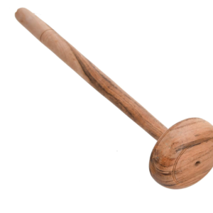 Quality Wooden Handcrafted, ravai, Whisk Beater, Wooden Mathani, Ravi, Ravai Churner,Milk Curdler, lassi mathni,pav bhaji Masher,Curd Masher (24 cm)
