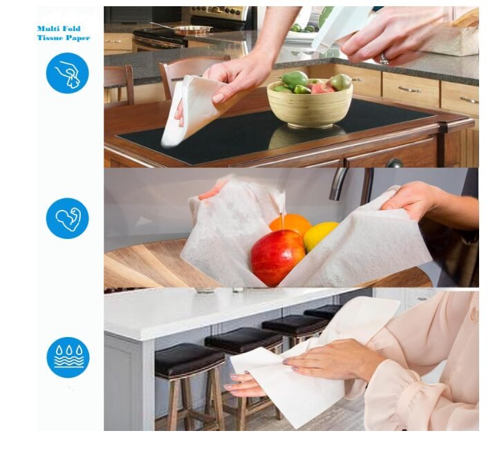 Multifold Hand Towel/M-Fold Tissue Paper-1000 Pieces From