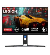 Lenovo Legion R24e | 24″ (60.9cm) FHD 180Hz Gaming Monitor | 0.5ms, AMD FreeSync, 99% sRGB, 1xHDMI 2.1 TMDS, 1xDP 1.4| Tilt, Swivel, Pivot, Height Adjust | Black | 67CCGAC4IN