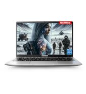 Ultimus Pentium Quad Core Laptop|Student & Office Work Laptop|Dual Storage SSD Expandable~1TB|1.2Kg|180° Hinge|Win 11 Home|8GB RAM 256GB|HDMI SD Card Slot | ‎Dual Speaker|Cloud Silver