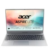 Acer Aspire Lite, AMD Ryzen 7-7730U, 16 GB RAM, 512 GB SSD, Full HD IPS,15.6″/39.62 cm, Windows 11 Home, MS Office, Steel Gray, 1.59 KG, AL15-41, Thin and Light Laptop