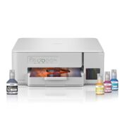 BROTHER DCP-T436W (New Launch) WiFi Multifunction Print Scan Copy Ink Tank Color Printer Best for Home, 27/11 PPM BK/CL, Print Upto 7.5 K Pages in Black & 5 K in Color Each for(CMY),Free Installation