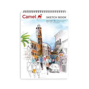 Camel 140 GSM A4 Sketch Book, 30 Sheets