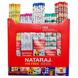 Nataraj Picture Writing Pencils