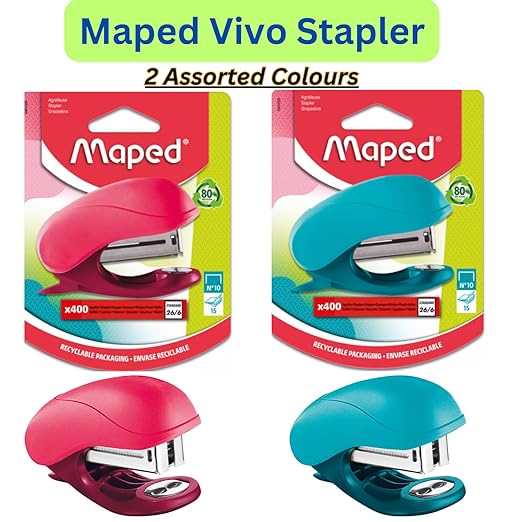 Maped Office Kit|Office Supplies|Scissor|Stapler|Cutter|Premium Office Set|Cutting Tools|Office Products|Combo for Office|Office Stationery|Ideal for Day to Day Usage of Home and Office - Image 2