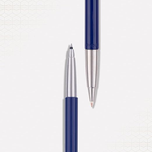 Parker Vector Standard Roller Ball Pen and Ball Pen - Blue Body, 2 Count (Pack of 1) - Image 2
