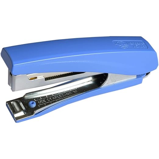 Kangaro Desk Essentials HD-10D & 10/1M Staples Combo | Standard Stapler with Quick Loading Mechanism | Sturdy & Durable for Long Time Use | Color May Vary, Pack of 1 - Image 2