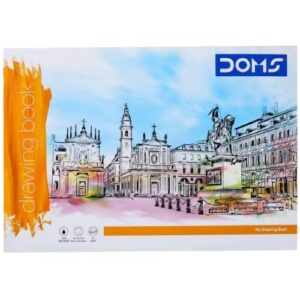 DOMS Drawing/Sketch Book 36 Pages| A3 Size 27.5x34.7 Cm| Acid Free Paper| Pack of 6