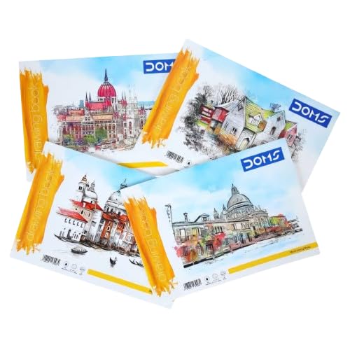 DOMS Drawing/Sketch Book 36 Pages| A3 Size 27.5x34.7 Cm| Acid Free Paper| Pack of 6 - Image 2