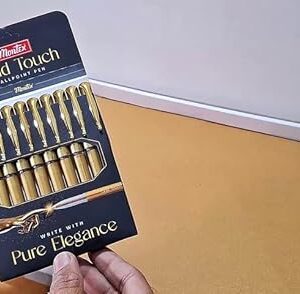 Montex gold touch gold touch ballpoint pen write with pure elegance (pack of 30)