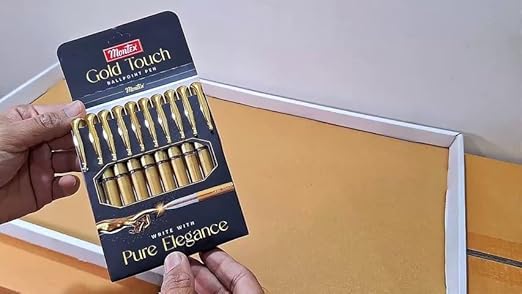 Montex gold touch gold touch ballpoint pen write with pure elegance (pack of 30)