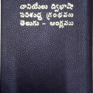 The Book of Daniel – Telugu & English KJV Bilingual Study Bible (Leather Bound)