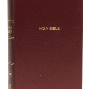 NKJV, Gift and Award Bible, Leather-Look, Burgundy, Red Letter, Comfort Print: Holy Bible, New King James Version