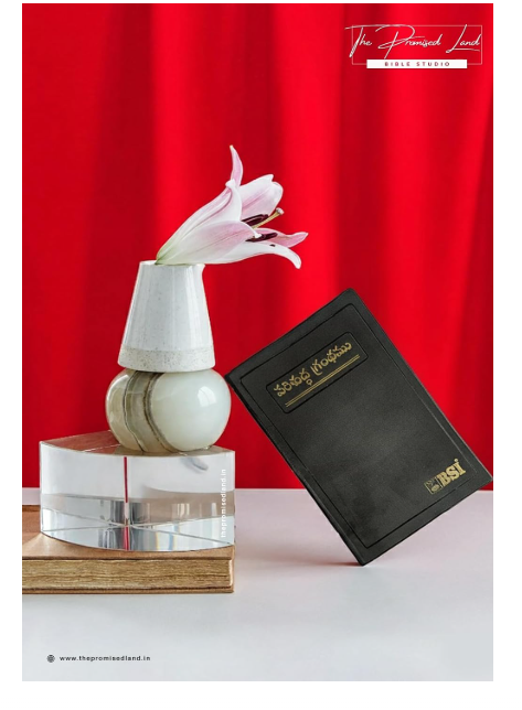 Telugu Bible - Red Edges (Contains Old and New Testament)
